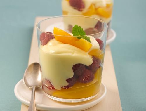 Quark-Obst-Auflauf Rezept - Mondamin