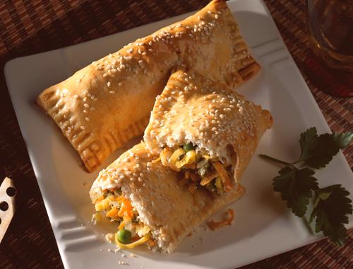 Kräuterrolle mit Schafskäse Rezept - Mondamin