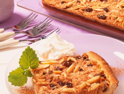 Hefekuchen mit Apfel Rezept - Mondamin